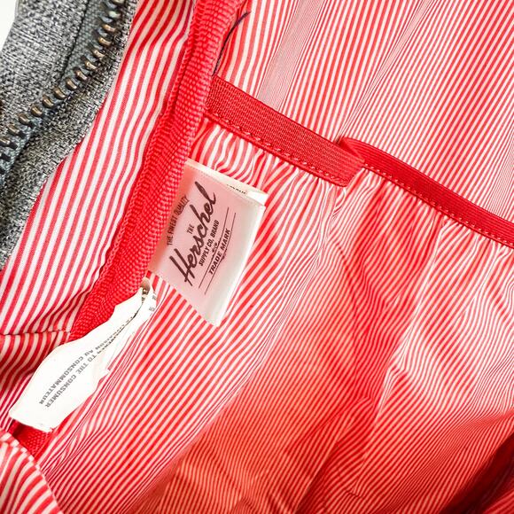 Herschel Gray Settlement Backpack Raven Crosshatch - Picture 7 of 8